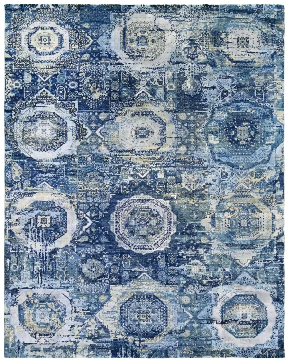 7' 09" x 9' 10" Pearl Collection Pakistani Rug