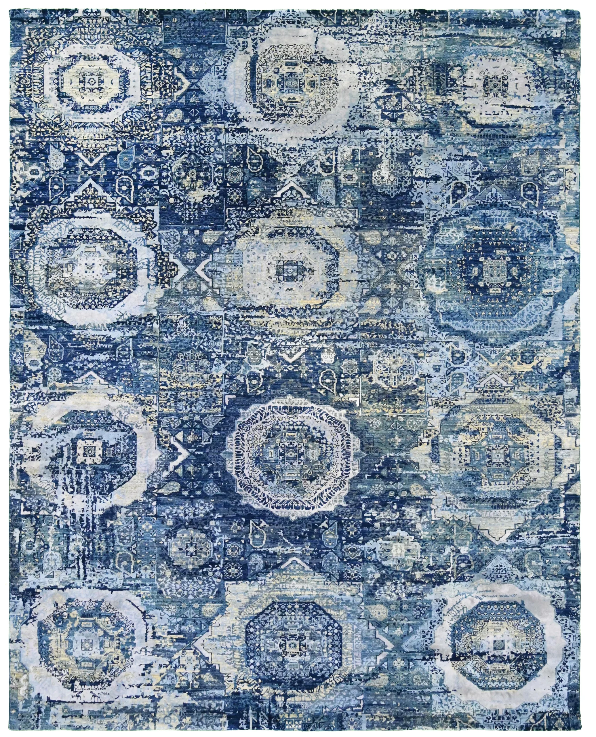 7' 09" x 9' 10" Pearl Collection Pakistani Rug
