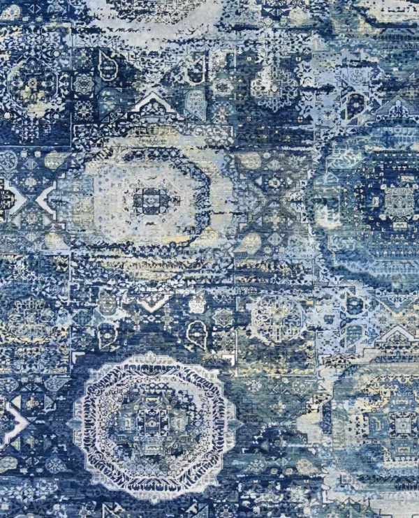 7' 09" x 9' 10" Pearl Collection Pakistani Rug - Image 2
