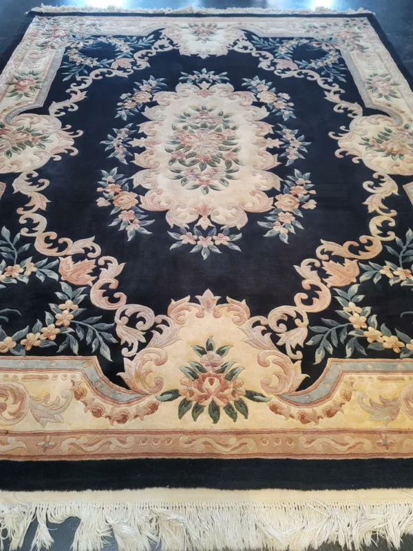 8' 01" x 10' 03" Wool Vintage Rug- 4959