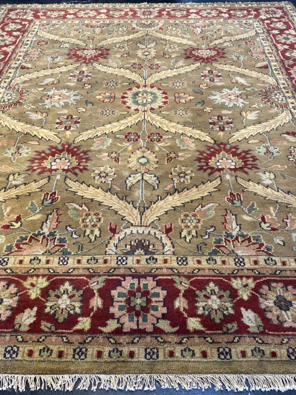 7' 11" x 10' 00" Wool Rug From India
