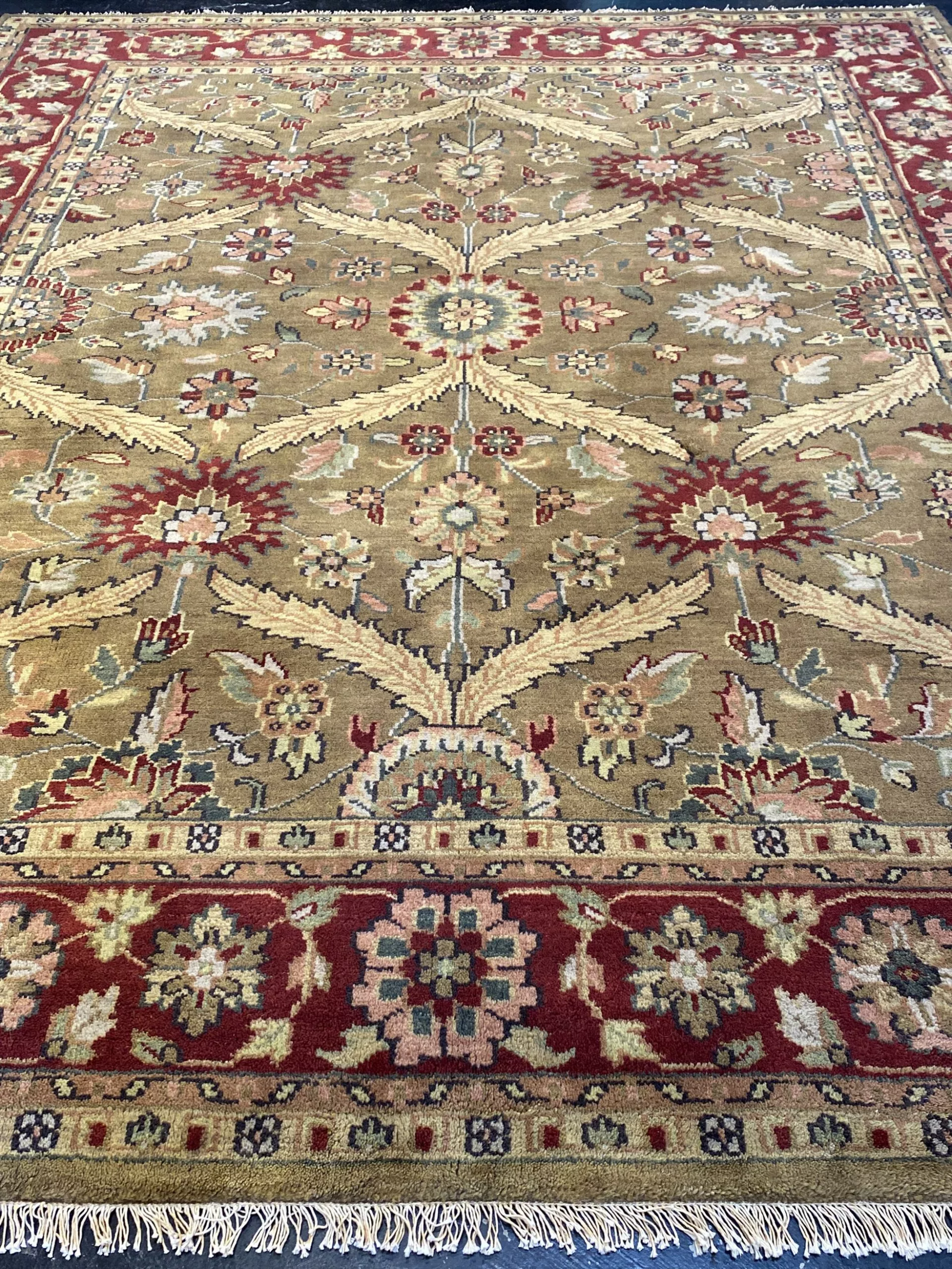 7' 11" x 10' 00" Wool Rug From India