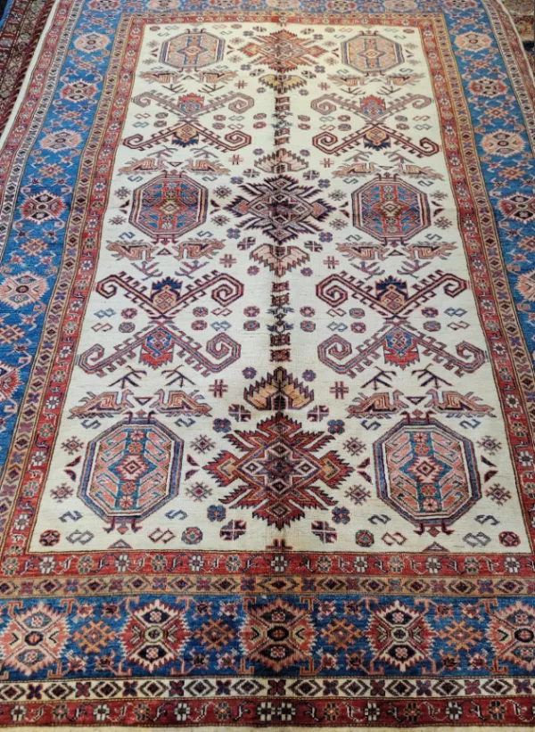 6' 00" x 8' 06" Wool Kazak Rug- 6363 - Image 2