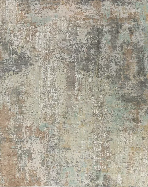 9' 00" x 12' 00" FRIEZELIMESTONE Design Indian Rug