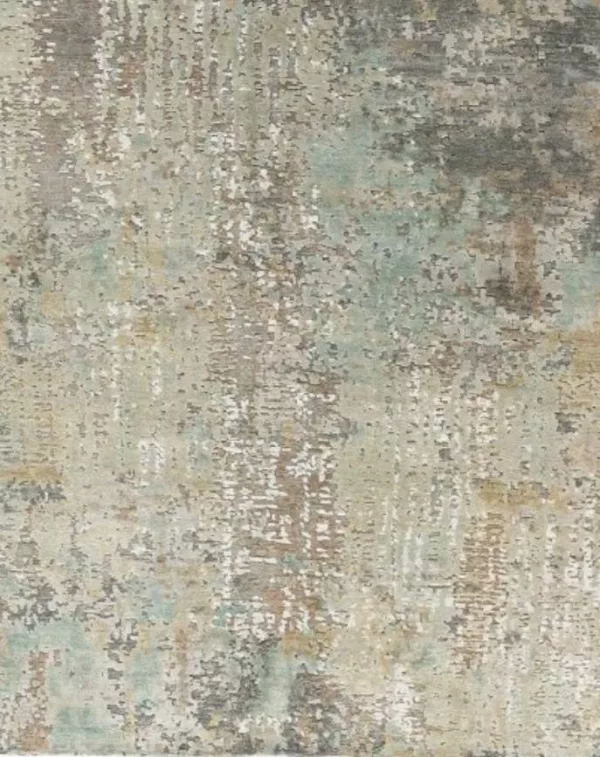 9' 00" x 12' 00" FRIEZELIMESTONE Design Indian Rug - Image 2