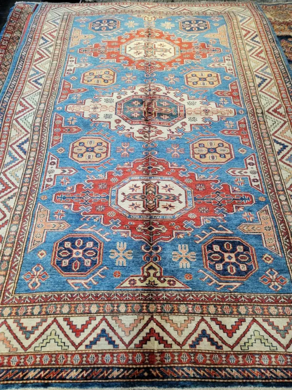 5' 11" x 8' 10" Wool Wool Rug- 6361 - Image 2