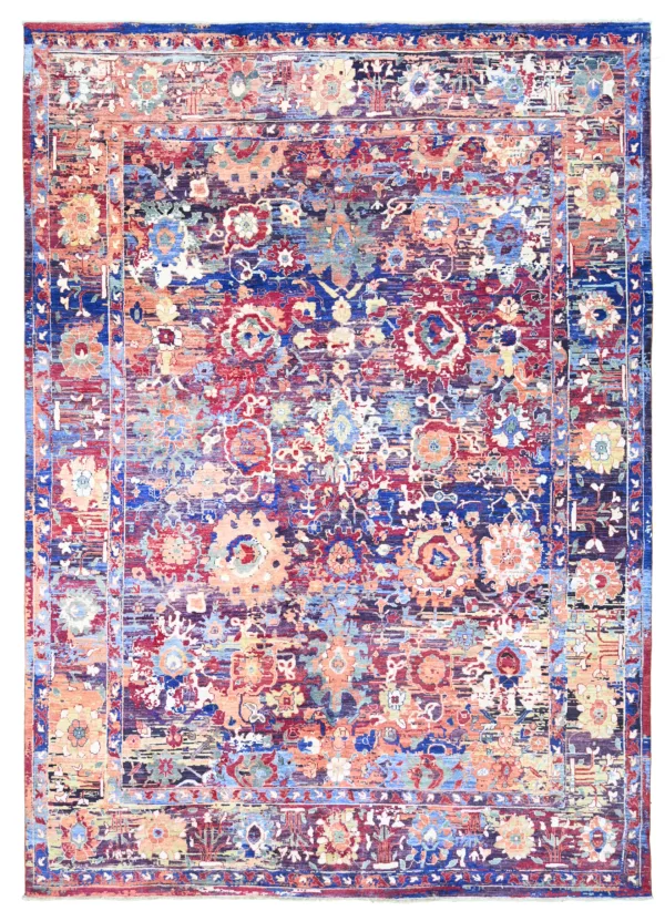 9' 11" x 13' 11" Indigo Rug Collection- 6571