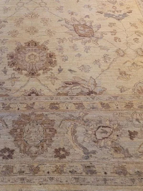 9' 00" x 9' 00" Oushak Design Pakistani Rug - Image 2