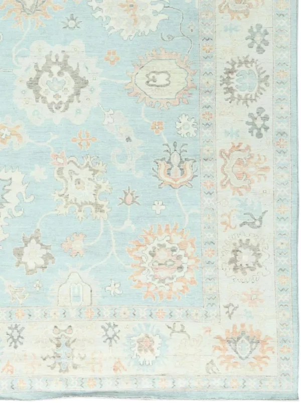 10' 03" x 13' 09" Oushak Collection Pakistani Rug - Image 2