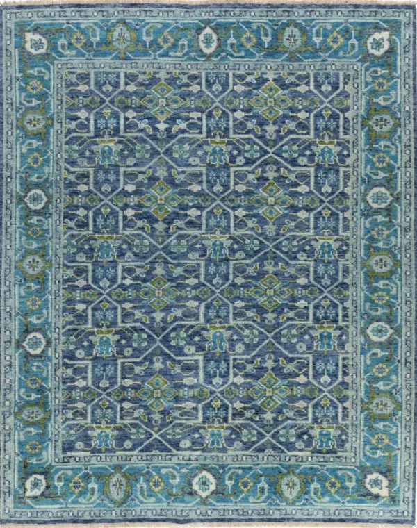 8' 00" x 10' 00" Persian Latticelagon Rug- 6603
