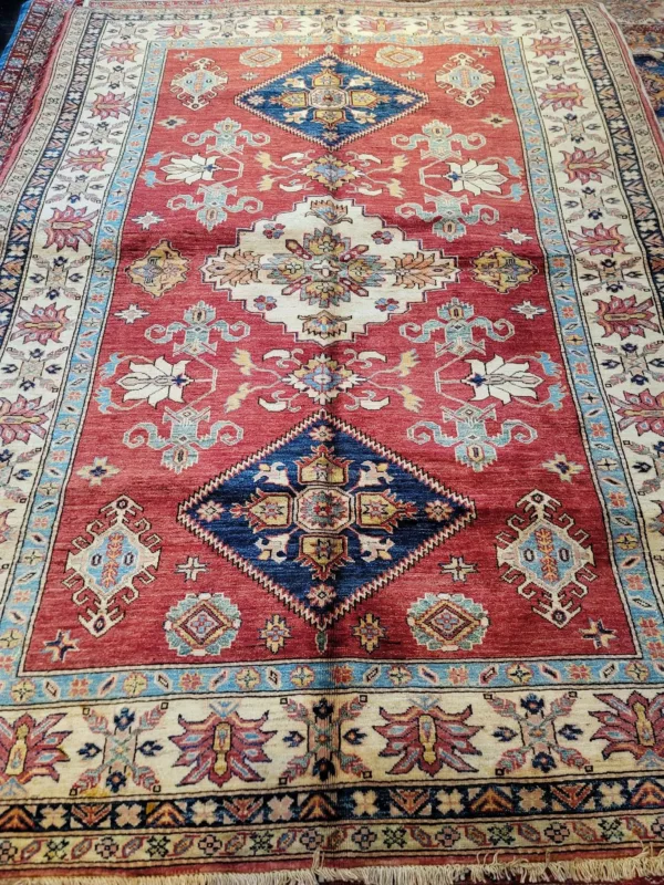 6' 00" x 8' 02" Wool Rug- 6362