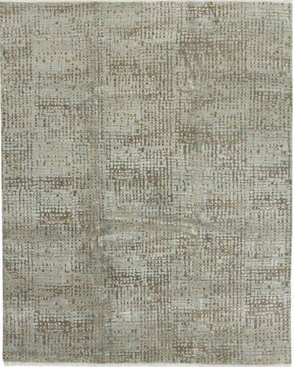 9' 00" x 12' 00" GRAY GOLD Rug- 6609