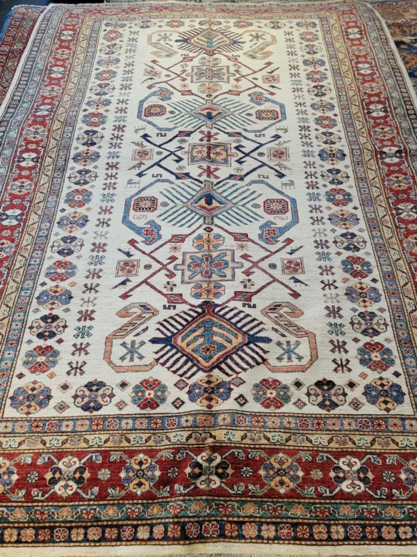 6' 00" x 9' 02" Wool Pakistan Rug- 6364 - Image 2