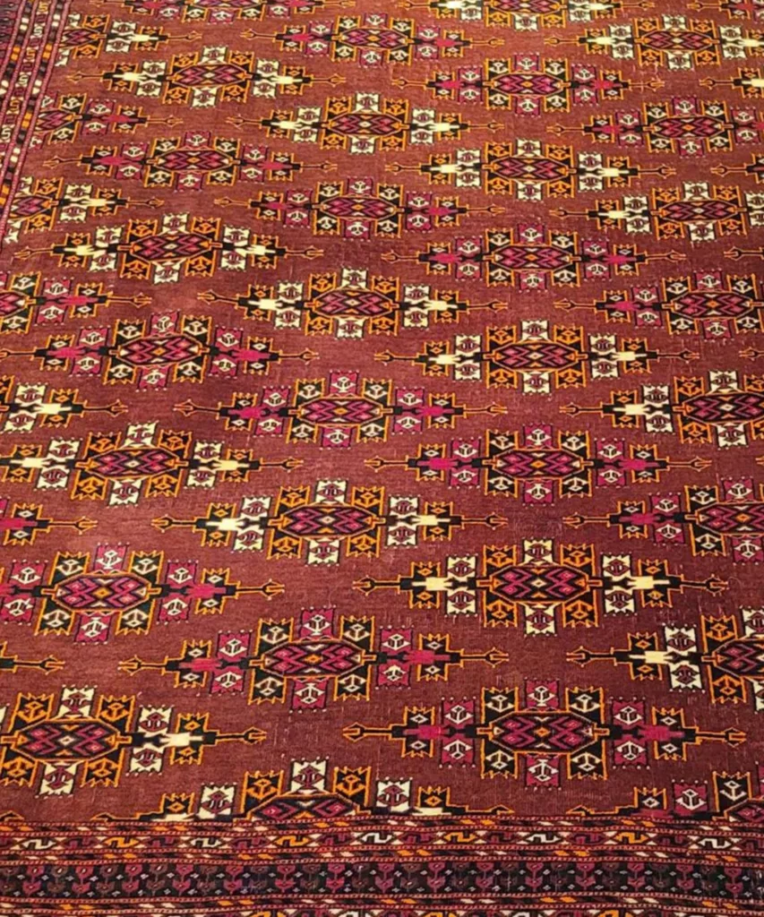 M.G. Collection Wool Rug 9'06" x 12'05" (Turkoman)