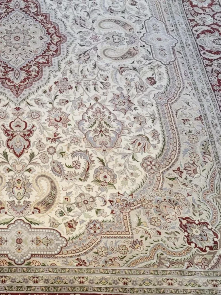 Kashan Wool Hand Knotted Rug 10'01" x 14'05"