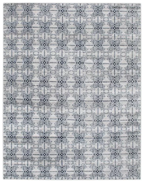 Indian Hand-Knotted Wool Transitional Rug 8'00" x 10'00"