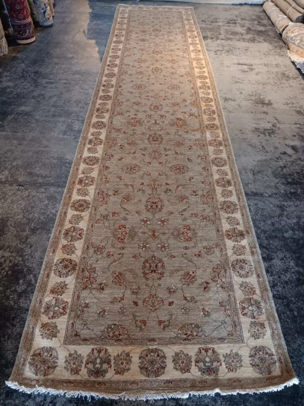 4' 00" x 17' 09" Chobi Hand knotted Rug