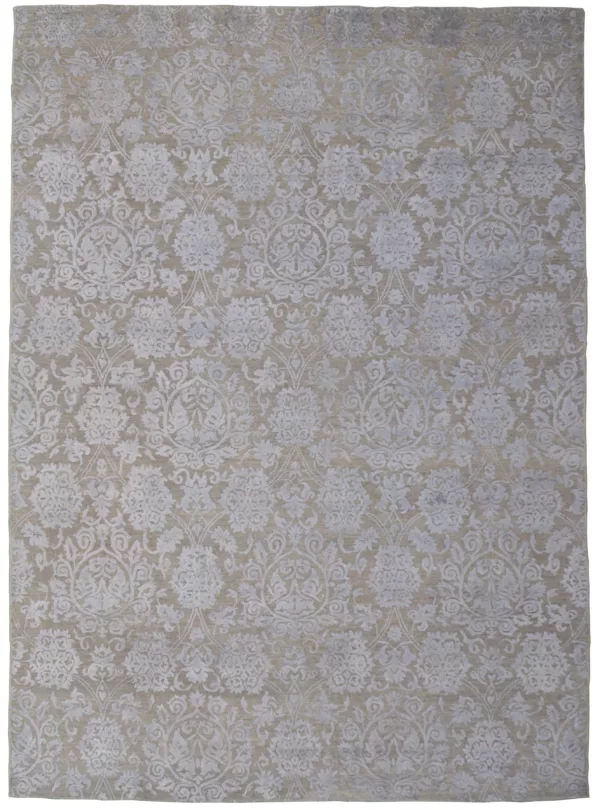 8' 09" x 12' 02" Wool Indigo Rug