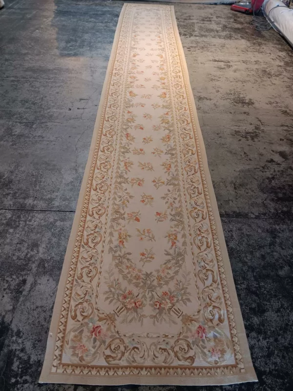 2' 05" x 16' 08" Belgium Tapestry Rug - Image 2