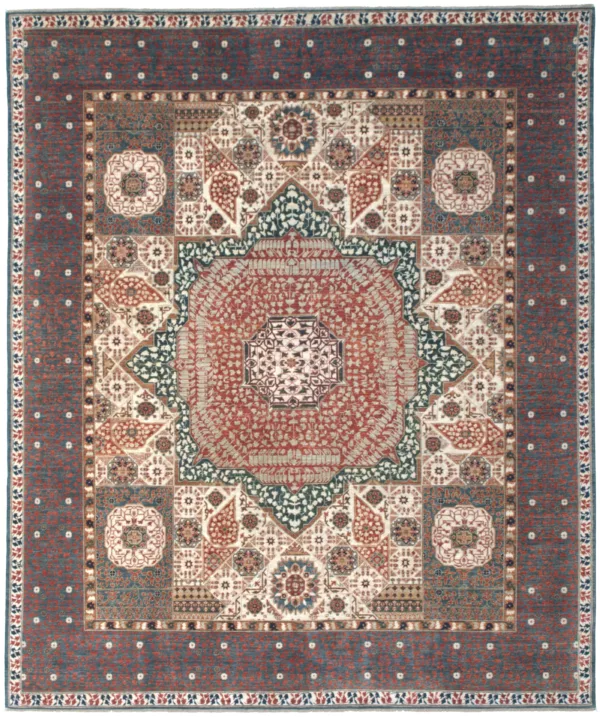 8' 01" x 9' 08" Wool Farahan Collection Rug