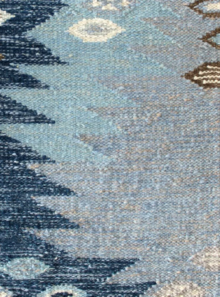 Swedish Kilim Wool Rug 2' 00" x 3' 00"