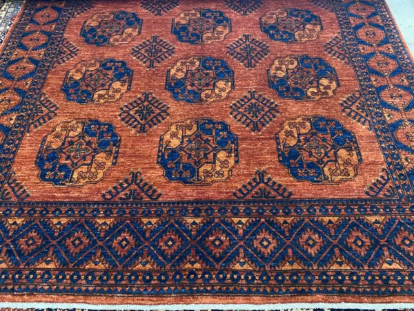 6' 07" x 9' 09" Pakistan Hand knotted Rug - Image 2