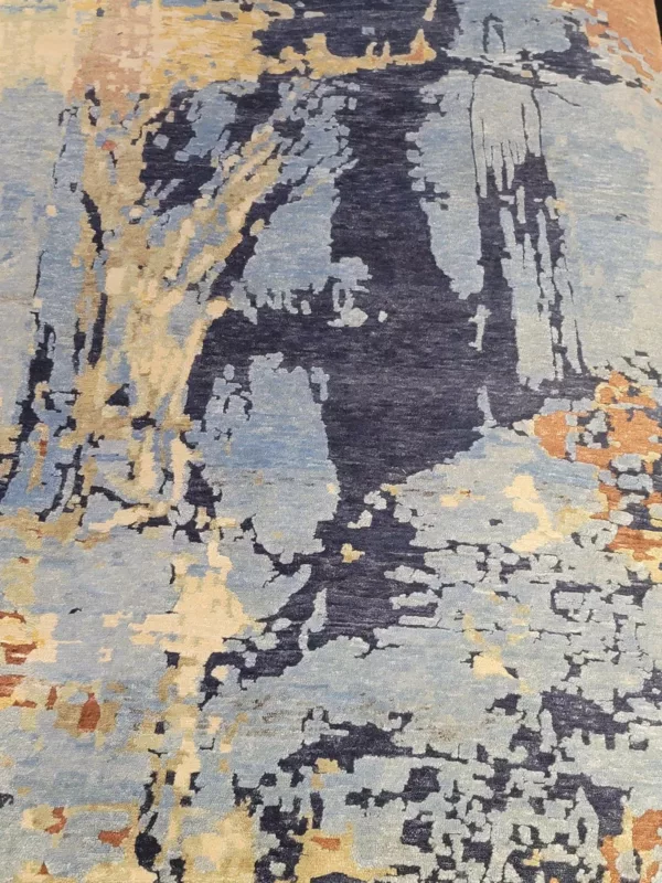 9' 00" x 11' 11" Wool Hand Knotted Rug - Image 2