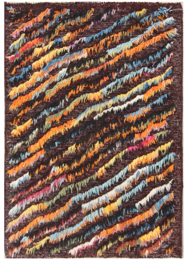 Afghan Wool Rug - Souf Collection, GLD-64A, 2' x 3'