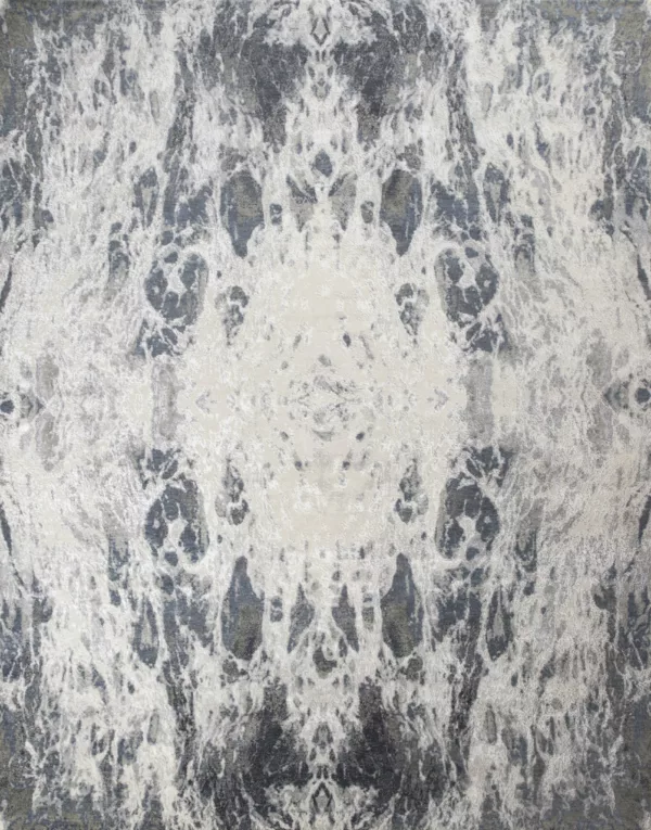 8' 00" x 10' 00" Wool & Silk Emerald Rug