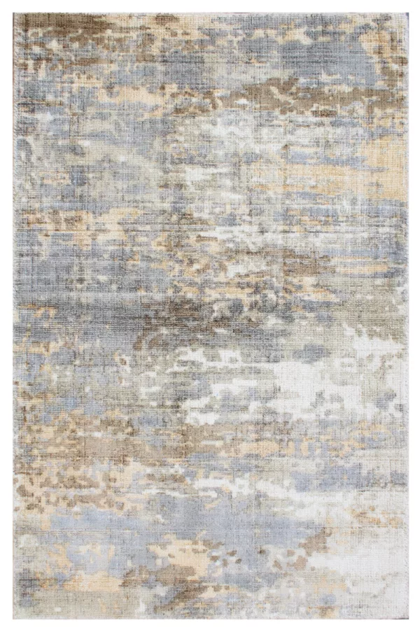 2' 00" x 2' 11" Beige/ Gold Loom Rug