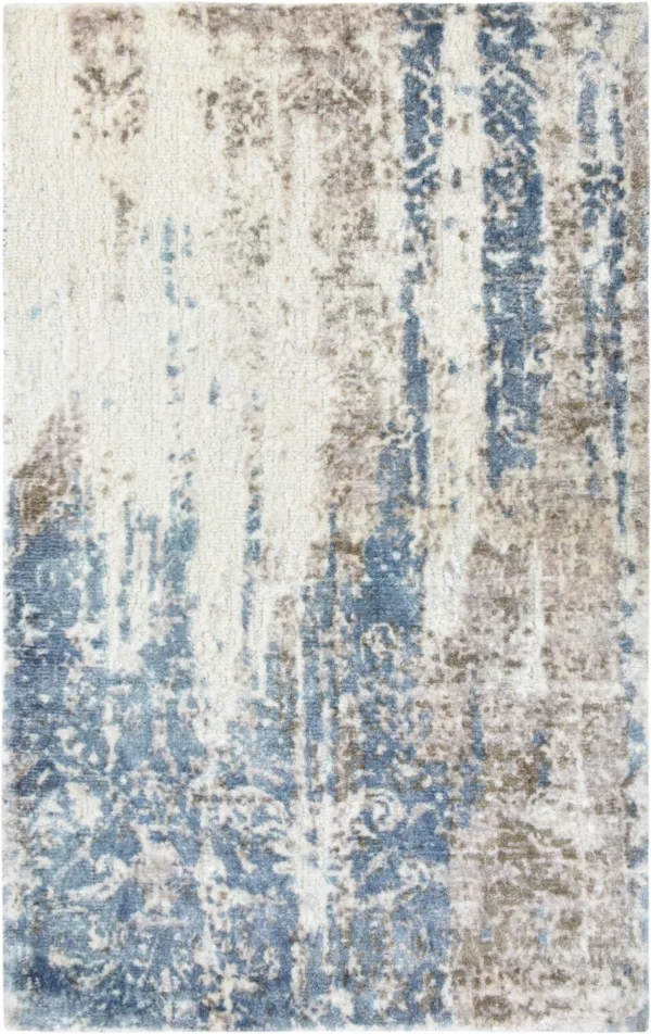 1' 11" x 3' 01" Viscose Loom Rug