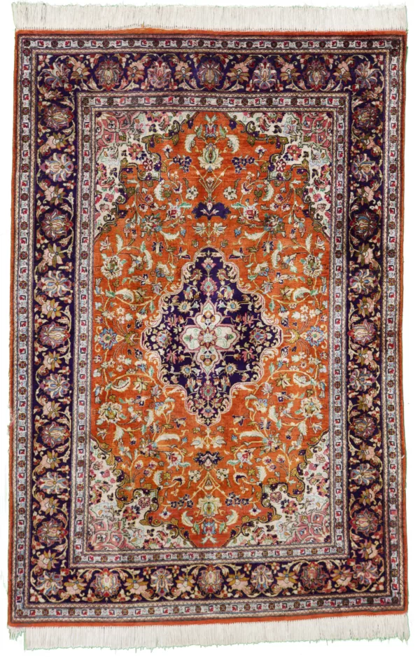 3' 04" x 5' 00" Silk M.G. Rug