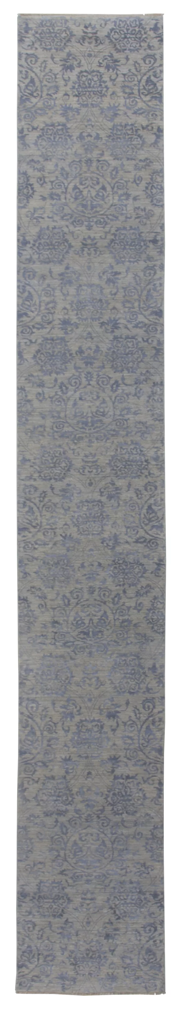 2' 05" x 17' 11" Wool Indigo Rug Collection