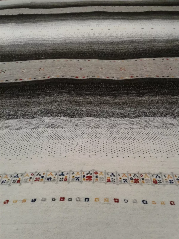 7' 11" x 10' 02" – Lori Gabbeh Wool Rug from India - Image 2