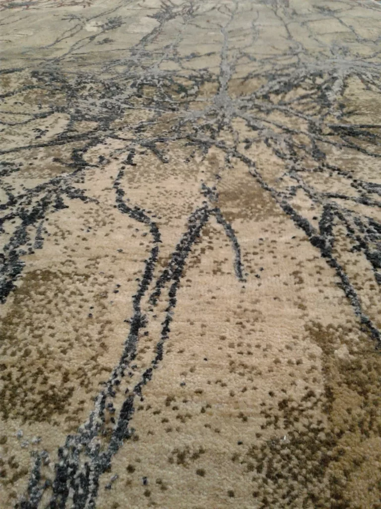 7' 10" x 10' 02" – Emerald Collection Wool & Silk Rug from India