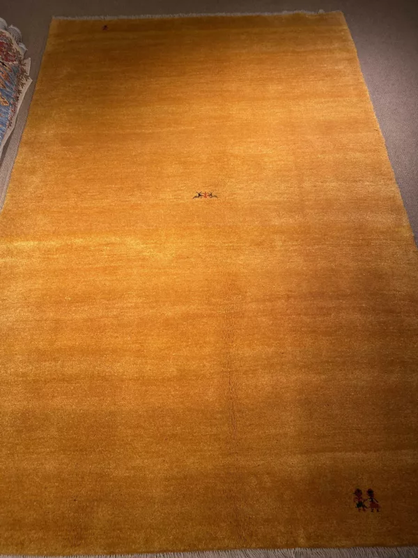 6' 03" x 9' 06" Persian Gabbeh Wool Rug – Hand Knotted in Iran