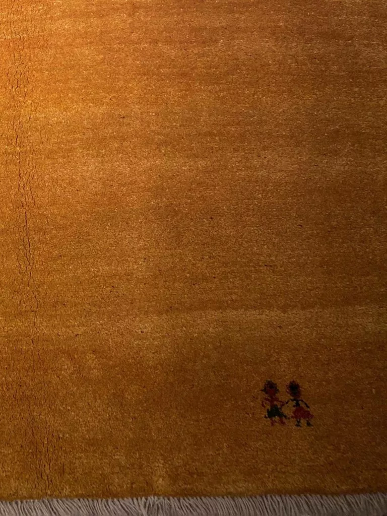 6' 03" x 9' 06" Persian Gabbeh Wool Rug – Hand Knotted in Iran