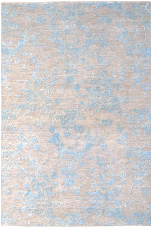 6' 07" x 9' 09" Indigo Rug Collection
