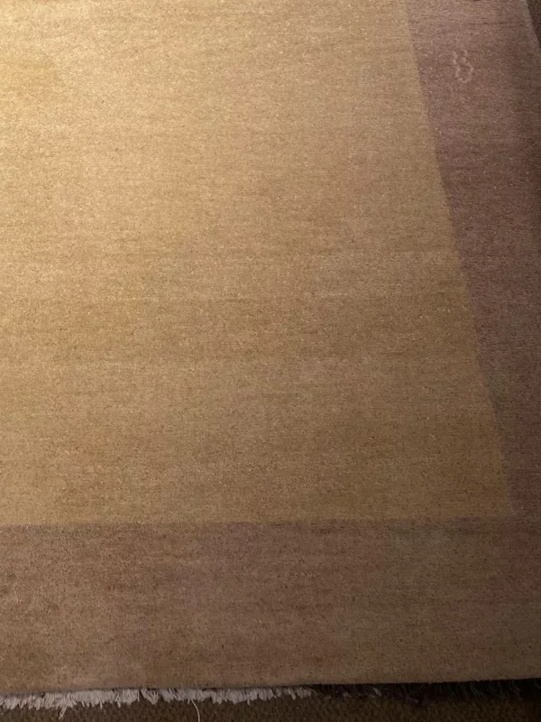 6' 02" x 8' 11" Indian Gabbeh Wool Rug – Hand Knotted - Image 2