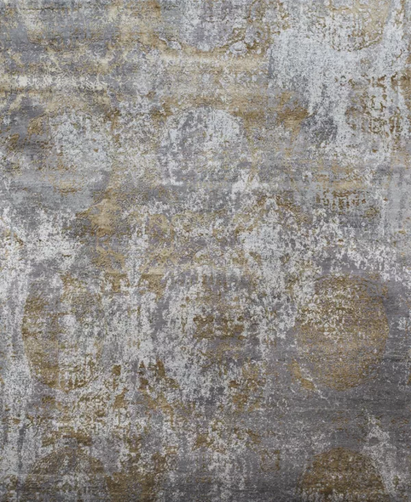 7' 10" x 10' 00" Wool & Silk Jade Rug
