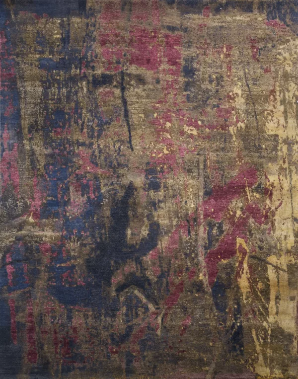 8' 00" x 10' 02" Indian Art Rug