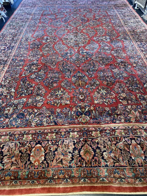 12' 00" x 19' 04" Antique Wool Rug