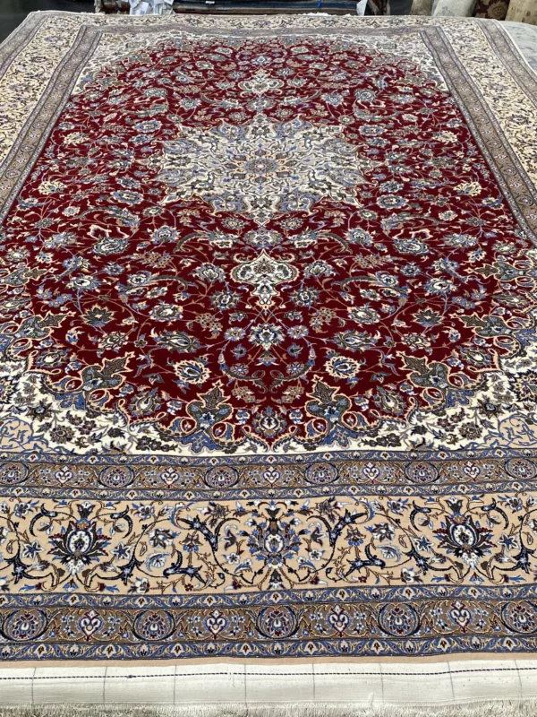 8' 02" x 11' 03" Vintage Persian Rug