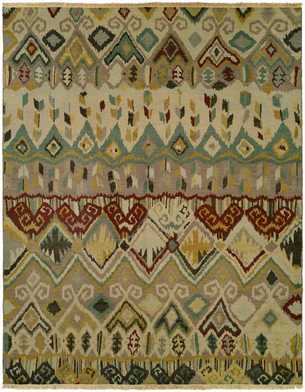 2' 00" x 3' 00" Soumak Wool Rug from India – SU-480