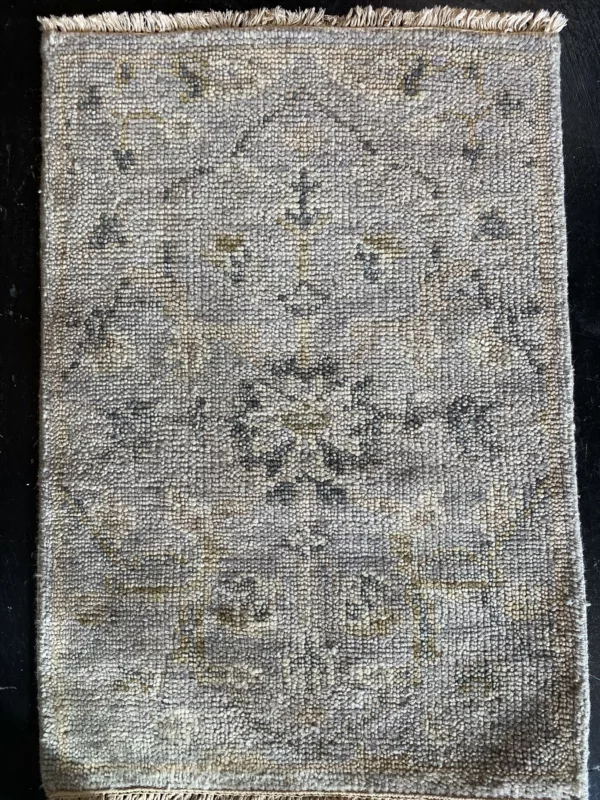 2' 00" x 3' 00" Hand Knotted Wool Rug from India – Kal Collection, Design LL-749 - Image 2