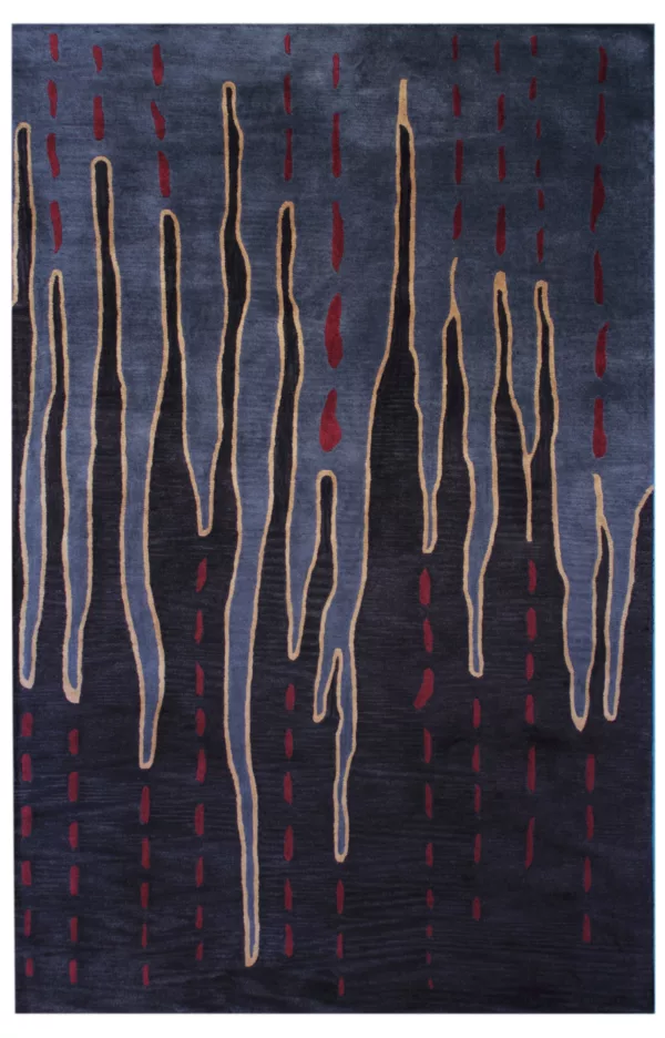 5' 00" x 8' 00" Deco Collection Wool Rug – Modern Handmade from India