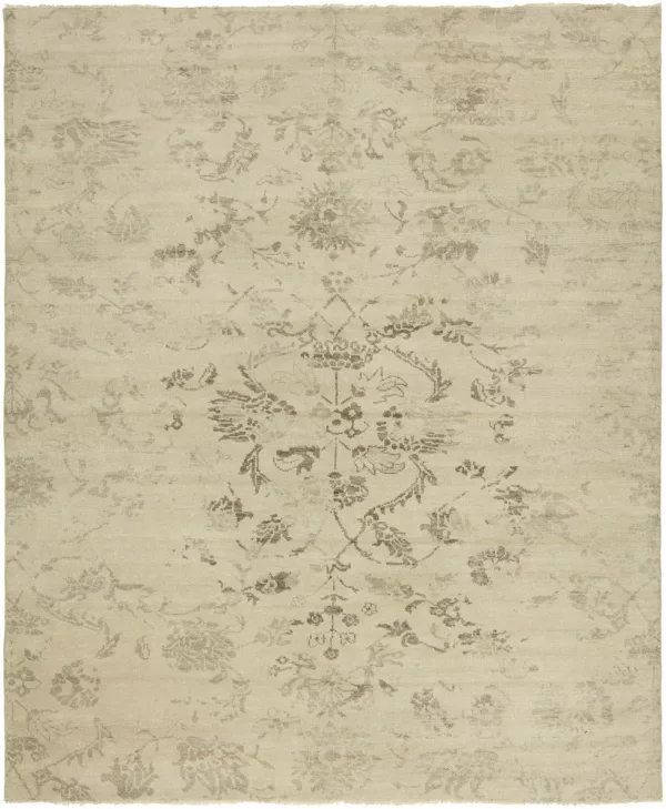 2' 00" x 3' 00" Classic Hand Knotted Wool Rug from India – Kal Collection