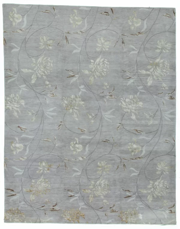 7' 09" x 10' 00" Nepal Floral Rug