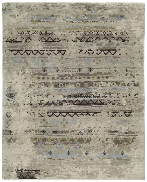 2' 00" x 3' 00" TS-327 Kal Indian Rug