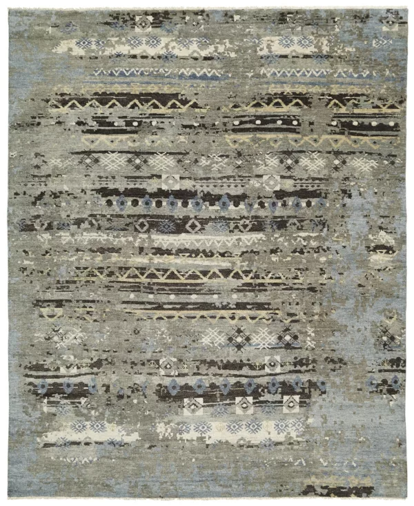 2' 00" x 3' 00" TS-329 Kal Indian Rug